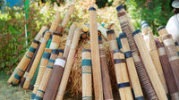 "Bamboo Rainstick | Handmade Sound Healing Instrument for Meditation, Relaxation & Wellness"