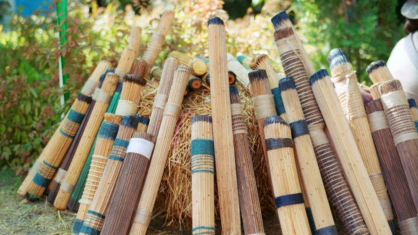 "Bamboo Rainstick | Handmade Sound Healing Instrument for Meditation, Relaxation & Wellness"